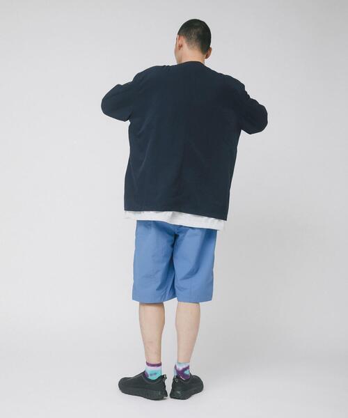 EKAL(エカル)の「『吸水速乾/通気性/軽量』DOT AIR NO COLLOR CARDIGAN(カーディガン/ボレロ・メンズ・ブラック/オレンジ系その他/ネイビー・LARGE/MEDIUM)」の15枚目の写真