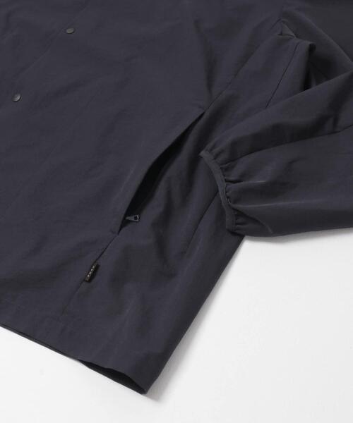 EKAL(エカル)の「『吸水速乾/通気性/軽量』DOT AIR NO COLLOR CARDIGAN(カーディガン/ボレロ・メンズ・ブラック/オレンジ系その他/ネイビー・LARGE/MEDIUM)」の18枚目の写真