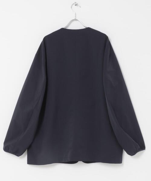 EKAL(エカル)の「『吸水速乾/通気性/軽量』DOT AIR NO COLLOR CARDIGAN(カーディガン/ボレロ・メンズ・ブラック/オレンジ系その他/ネイビー・LARGE/MEDIUM)」の20枚目の写真