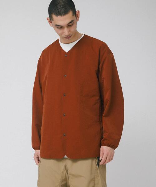 EKAL（エカル）の「DOT AIR NO COLLOR CARDIGAN（カーディガン/ボレロ・メンズ・ブラック/オレンジ系その他/ネイビー・LARGE/MEDIUM）」の10枚目の写真