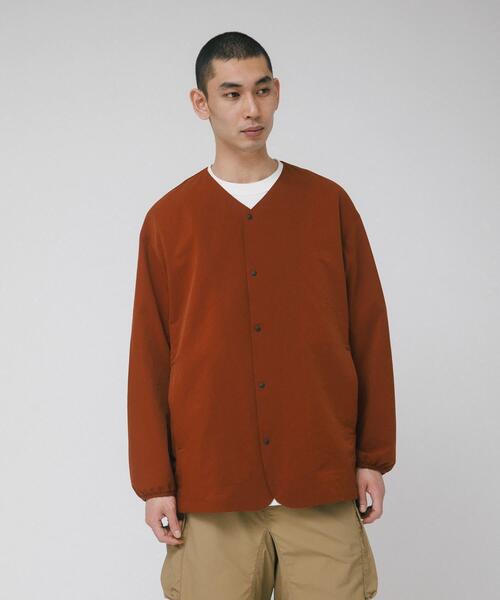 EKAL（エカル）の「DOT AIR NO COLLOR CARDIGAN（カーディガン/ボレロ・メンズ・ブラック/オレンジ系その他/ネイビー・LARGE/MEDIUM）」の11枚目の写真
