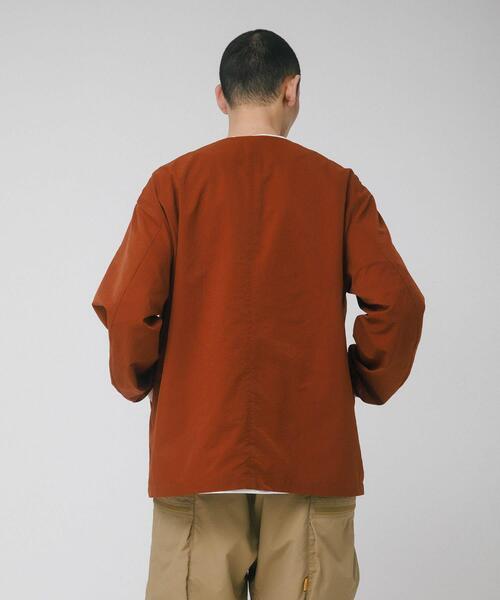 EKAL（エカル）の「DOT AIR NO COLLOR CARDIGAN（カーディガン/ボレロ・メンズ・ブラック/オレンジ系その他/ネイビー・LARGE/MEDIUM）」の13枚目の写真