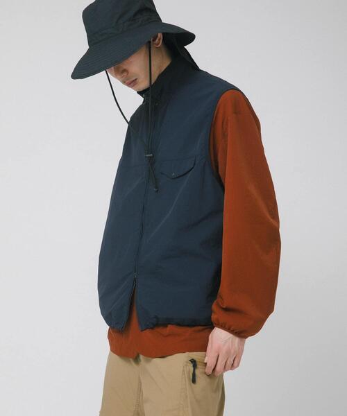 EKAL（エカル）の「DOT AIR NO COLLOR CARDIGAN（カーディガン/ボレロ・メンズ・ブラック/オレンジ系その他/ネイビー・LARGE/MEDIUM）」の14枚目の写真