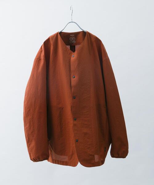 EKAL（エカル）の「DOT AIR NO COLLOR CARDIGAN（カーディガン/ボレロ・メンズ・ブラック/オレンジ系その他/ネイビー・LARGE/MEDIUM）」の16枚目の写真