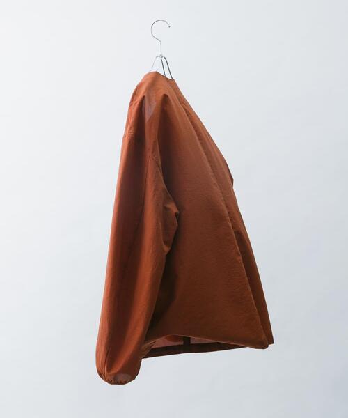 EKAL（エカル）の「DOT AIR NO COLLOR CARDIGAN（カーディガン/ボレロ・メンズ・ブラック/オレンジ系その他/ネイビー・LARGE/MEDIUM）」の17枚目の写真