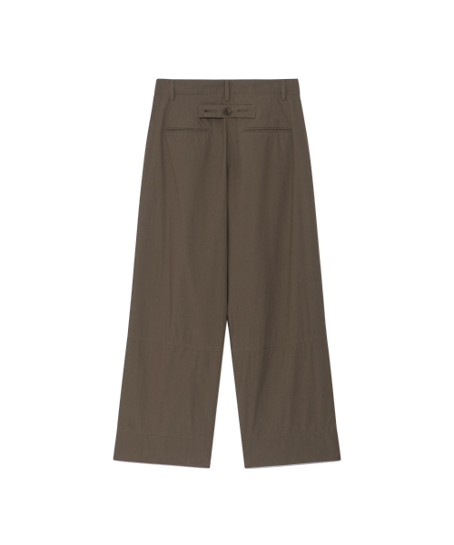 THECOLDESTMOMENT(ザコールデストモーメント)の「TCM hem two button pants (brown)(その他パンツ・レディース・その他・SMALL/MEDIUM/LARGE)」の3枚目の写真