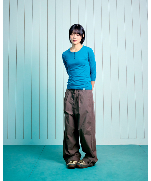 THECOLDESTMOMENT(ザコールデストモーメント)の「TCM hem two button pants (brown)(その他パンツ・レディース・その他・SMALL/MEDIUM/LARGE)」の10枚目の写真