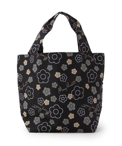 one'sterrace（ワンズテラス）の「MARY QUANT エコバッグ 2201 S（エコバッグ/サブバッグ・レディース・ブラック系8・99）」の2枚目の写真