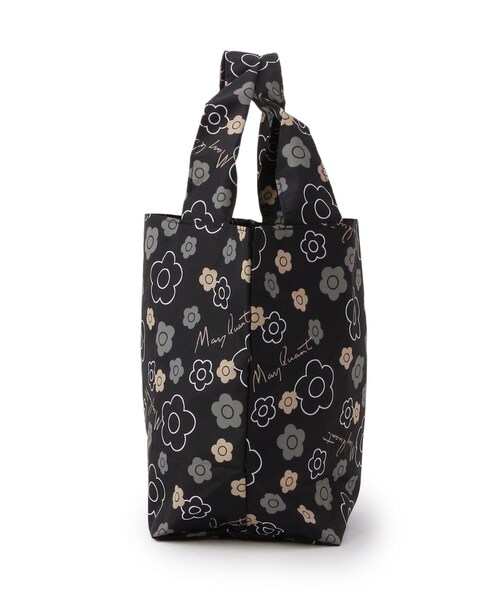 one'sterrace（ワンズテラス）の「MARY QUANT エコバッグ 2201 S（エコバッグ/サブバッグ・レディース・ブラック系8・99）」の3枚目の写真