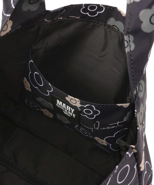 one'sterrace（ワンズテラス）の「MARY QUANT エコバッグ 2201 S（エコバッグ/サブバッグ・レディース・ブラック系8・99）」の8枚目の写真