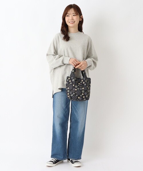 one'sterrace（ワンズテラス）の「MARY QUANT エコバッグ 2201 S（エコバッグ/サブバッグ・レディース・ブラック系8・99）」の10枚目の写真