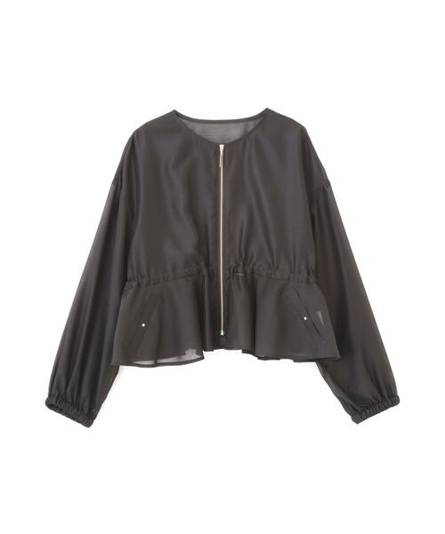 PROPORTION BODY DRESSING（プロポーションボディドレッシング）の「ドロストシアーブルゾン / 1216155401（ブルゾン・レディース・パープル/ホワイト系その他/ブラック・FREE）」の7枚目の写真