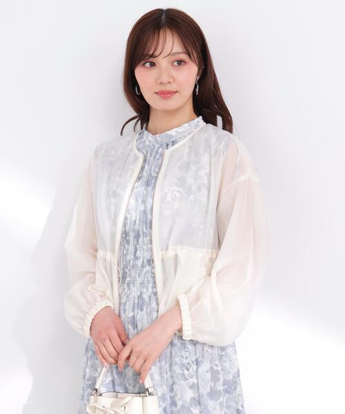 PROPORTION BODY DRESSING（プロポーションボディドレッシング）の「ドロストシアーブルゾン / 1216155401（ブルゾン・レディース・パープル/ホワイト系その他/ブラック・FREE）」の10枚目の写真