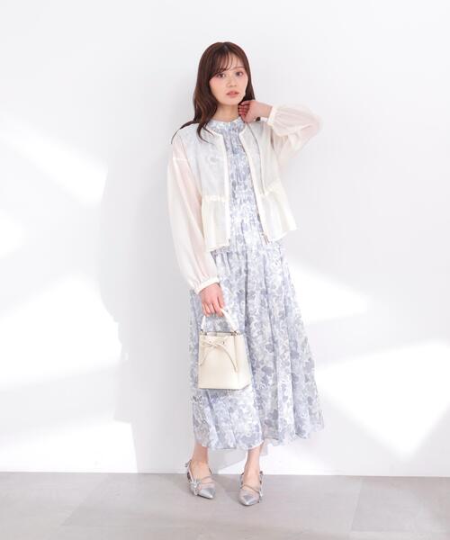 PROPORTION BODY DRESSING（プロポーションボディドレッシング）の「ドロストシアーブルゾン / 1216155401（ブルゾン・レディース・パープル/ホワイト系その他/ブラック・FREE）」の15枚目の写真