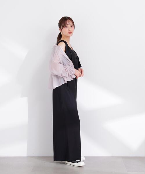 PROPORTION BODY DRESSING（プロポーションボディドレッシング）の「ドロストシアーブルゾン / 1216155401（ブルゾン・レディース・パープル/ホワイト系その他/ブラック・FREE）」の20枚目の写真