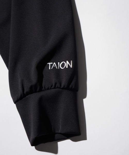 TAION(タイオン)の「TAION / タイオン BASIC SPORTS UV DRY RASH GUARD SHORT PARKA (TAION-W106STRGBS) ラッシュガード ショート丈 プルオーバーパーカー(パーカー・レディース・ブラック・MEDIUM/LARGE/X-LARGE)」の7枚目の写真