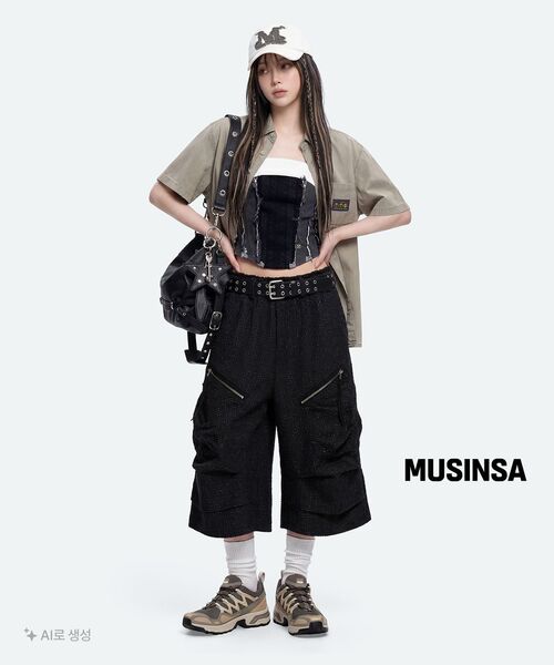 YEOMIMの「slouchy bag (black)(ショルダーバッグ・レディース・その他・FREE)」の12枚目の写真