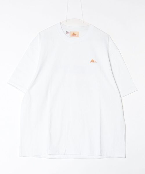 KELTY(ケルティ)の「バックタイポロゴS/Sティーシャツ(Tシャツ/カットソー・レディース・グレー/ベージュ/ホワイト/ネイビー/ブラック・M/L/S/XL)」の2枚目の写真