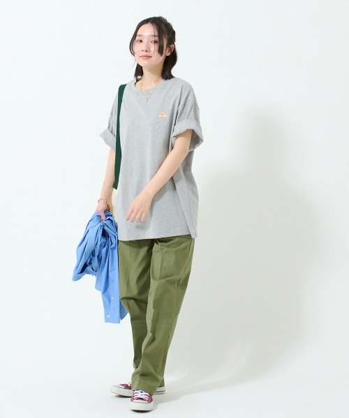 KELTY(ケルティ)の「バックタイポロゴS/Sティーシャツ(Tシャツ/カットソー・レディース・グレー/ベージュ/ホワイト/ネイビー/ブラック・M/L/S/XL)」の6枚目の写真