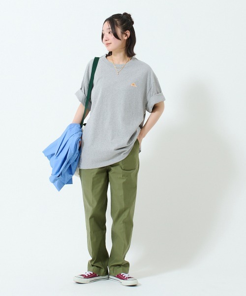 KELTY(ケルティ)の「バックタイポロゴS/Sティーシャツ(Tシャツ/カットソー・レディース・グレー/ベージュ/ホワイト/ネイビー/ブラック・M/L/S/XL)」の7枚目の写真