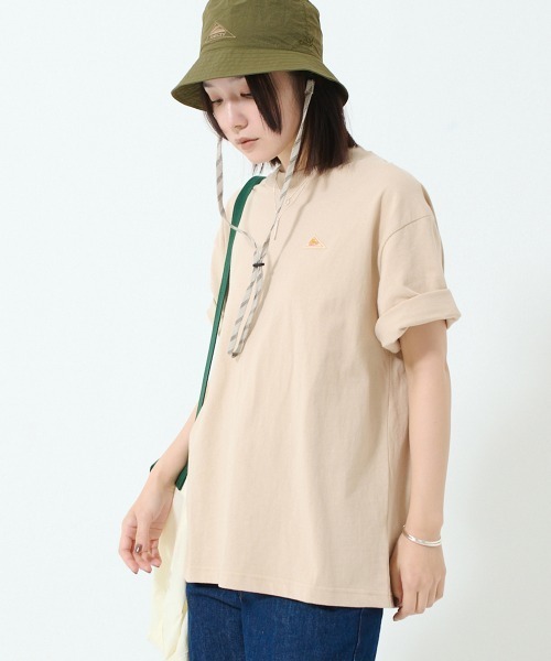 KELTY(ケルティ)の「バックタイポロゴS/Sティーシャツ(Tシャツ/カットソー・レディース・グレー/ベージュ/ホワイト/ネイビー/ブラック・M/L/S/XL)」の17枚目の写真