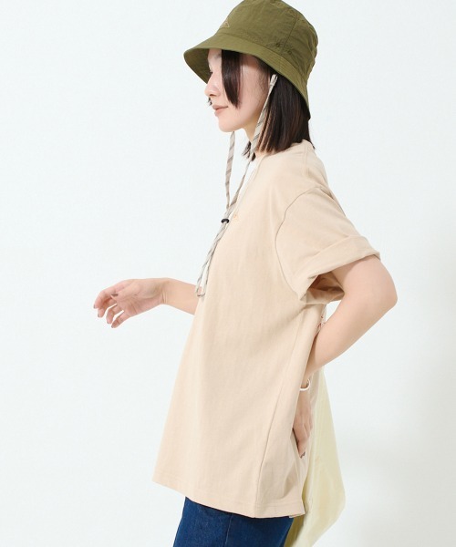 KELTY(ケルティ)の「バックタイポロゴS/Sティーシャツ(Tシャツ/カットソー・レディース・グレー/ベージュ/ホワイト/ネイビー/ブラック・M/L/S/XL)」の18枚目の写真