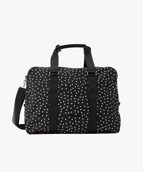 agnes b.（アニエスベー）の「ナイロン 2way ラージ ボストンバッグ "My bag" RAT01-02（ボストンバッグ・レディース・ブラック・FREE）」の2枚目の写真