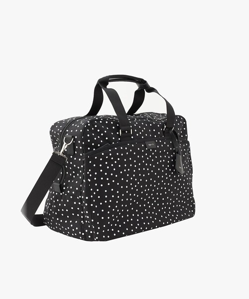 agnes b.（アニエスベー）の「ナイロン 2way ラージ ボストンバッグ "My bag" RAT01-02（ボストンバッグ・レディース・ブラック・FREE）」の3枚目の写真