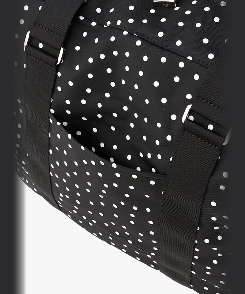 agnes b.（アニエスベー）の「ナイロン 2way ラージ ボストンバッグ "My bag" RAT01-02（ボストンバッグ・レディース・ブラック・FREE）」の6枚目の写真