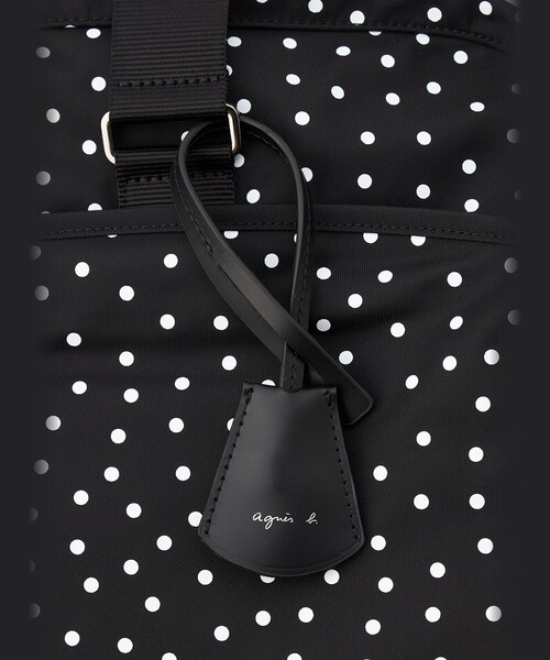 agnes b.（アニエスベー）の「ナイロン 2way ラージ ボストンバッグ "My bag" RAT01-02（ボストンバッグ・レディース・ブラック・FREE）」の10枚目の写真