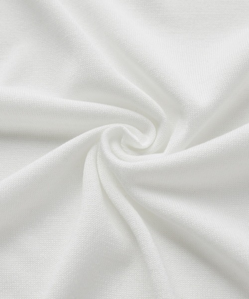 CROSS FUNCTION（クロスファンクション）の「《洗える》エブ楽 シアーVネックミドルカーディガン【CROSS FUNCTION/クロスファンクション】（カーディガン/ボレロ・レディース・ブラック/オフホワイト/ネイビー/ライトグレー・M/L/LL）」の10枚目の写真