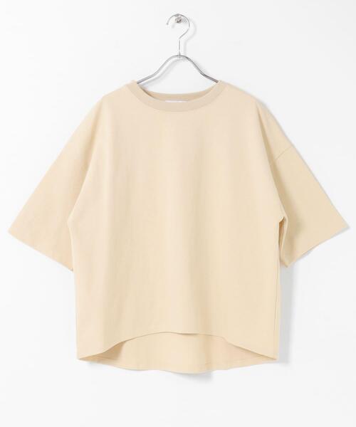 URBAN RESEARCH Sonny Label(アーバンリサーチサニーレーベル)の「コットンハーフスリーブプルオーバー(Tシャツ/カットソー・レディース・ブルー/チャコールグレー/ベージュ・FREE)」の13枚目の写真