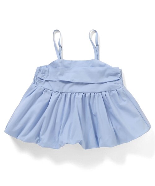 apres les cours（アプレレクール）の「バルーンビスチェ（その他トップス・キッズ・チェック/イエロー/ストライプ/サックスブルー・120/110/100/90/140/130）」の19枚目の写真