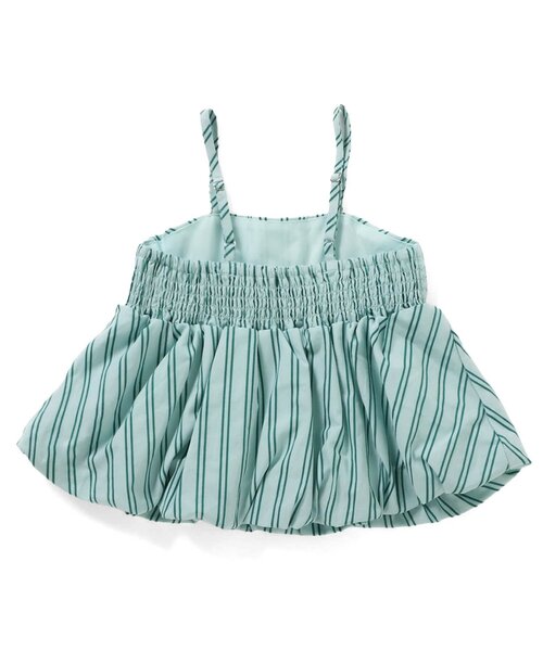 apres les cours（アプレレクール）の「バルーンビスチェ（その他トップス・キッズ・チェック/イエロー/ストライプ/サックスブルー・120/110/100/90/140/130）」の15枚目の写真