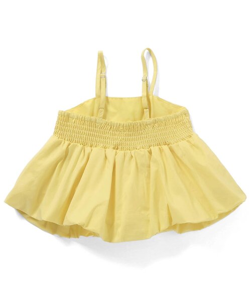 apres les cours（アプレレクール）の「バルーンビスチェ（その他トップス・キッズ・チェック/イエロー/ストライプ/サックスブルー・120/110/100/90/140/130）」の6枚目の写真