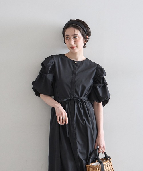 ZOZO限定】ボリュームタックスリーブワンピース（ワンピース