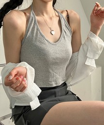 Emilie（エミリー）の「バックリボンホルターネックタンク（キャミソール）」
