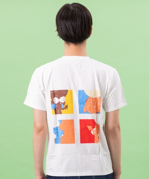 ANPANMAN KIDS COLLECTION（アンパンマンキッズコレクション）の「ひょこっとTシャツ 大人（Tシャツ/カットソー・メンズ・オフホワイト・LL/S/M/L）」の4枚目の写真