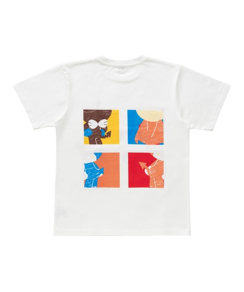 ANPANMAN KIDS COLLECTION（アンパンマンキッズコレクション）の「ひょこっとTシャツ 大人（Tシャツ/カットソー・メンズ・オフホワイト・LL/S/M/L）」の2枚目の写真