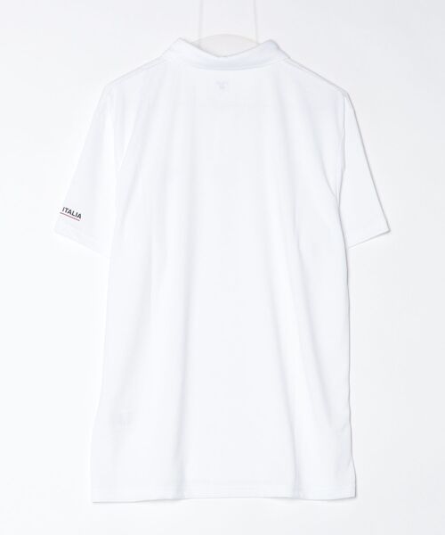 FILA（フィラ）の「フィラ FILA  ショートスリーブポロシャツ（ポロシャツ・メンズ・ブラック/ホワイト/ネイビー・M/L/LL/3L）」の4枚目の写真