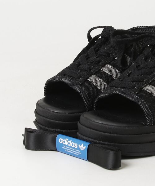 adidas(アディダス)の「ガゼル ボールド サンダル / GAZELLE BOLD SANDALS / アディダスオリジナルス adidas Originals 厚底サンダル(サンダル・レディース・ブルー/ブラック・25.5cm/24.5cm/23.5cm/22.5cm/28.5cm/27.5cm/26.5cm)」の4枚目の写真