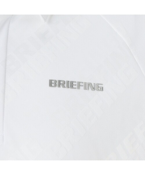 BRIEFING(ブリーフィング)の「【BRIEFING GOLF/ブリーフィングゴルフ】MS SHADOW LOGO JQ SHIRT RF(Tシャツ/カットソー・メンズ・ホワイト/グレー/ブラック/ネイビー・L/M/S/XL)」の5枚目の写真