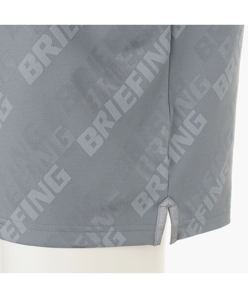 BRIEFING(ブリーフィング)の「【BRIEFING GOLF/ブリーフィングゴルフ】MS SHADOW LOGO JQ SHIRT RF(ポロシャツ・メンズ・ホワイト/グレー・L/M)」の14枚目の写真