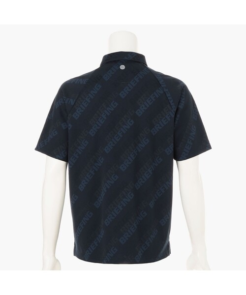 BRIEFING(ブリーフィング)の「【BRIEFING GOLF/ブリーフィングゴルフ】MS SHADOW LOGO JQ SHIRT RF(ポロシャツ・メンズ・ホワイト/グレー・L/M)」の18枚目の写真