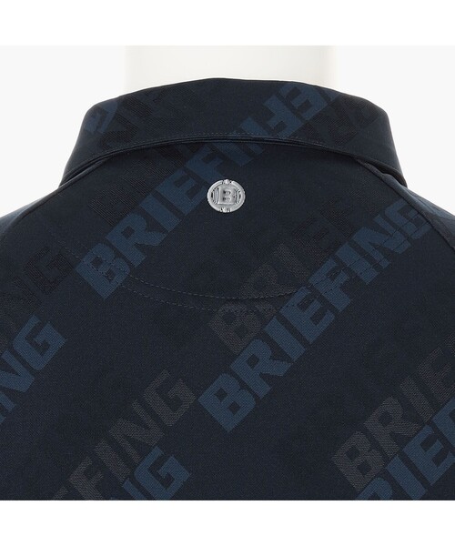 BRIEFING(ブリーフィング)の「【BRIEFING GOLF/ブリーフィングゴルフ】MS SHADOW LOGO JQ SHIRT RF(ポロシャツ・メンズ・ホワイト/グレー・L/M)」の19枚目の写真