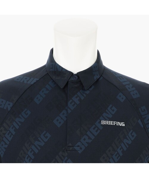BRIEFING(ブリーフィング)の「【BRIEFING GOLF/ブリーフィングゴルフ】MS SHADOW LOGO JQ SHIRT RF(ポロシャツ・メンズ・ホワイト/グレー・L/M)」の20枚目の写真