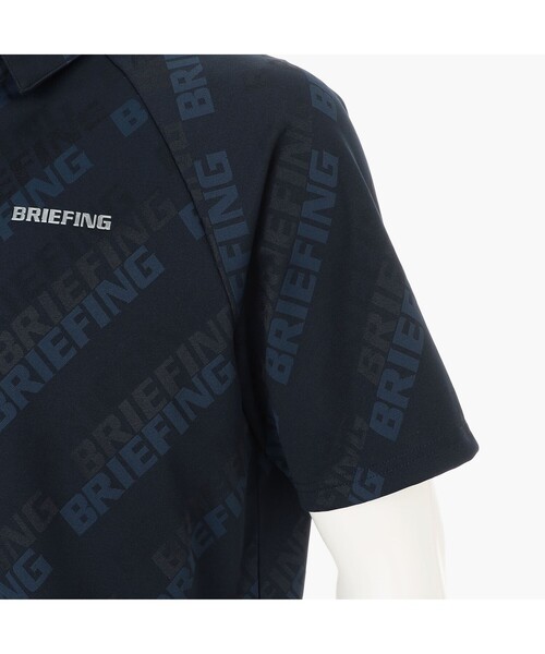 BRIEFING(ブリーフィング)の「【BRIEFING GOLF/ブリーフィングゴルフ】MS SHADOW LOGO JQ SHIRT RF(Tシャツ/カットソー・メンズ・ホワイト/グレー/ブラック/ネイビー・L/M/S/XL)」の20枚目の写真
