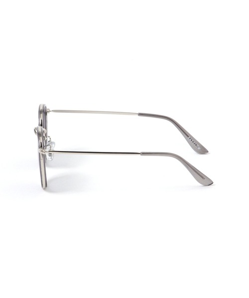 BAYFLOW（ベイフロー）の「ラウンドメタルサングラス（ユニセックス）（サングラス・レディース・ライトグレー/イエロー・FREE）」の13枚目の写真