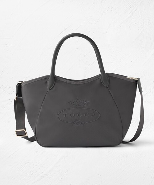TOCCA(トッカ)の「TOUCH OF CRESTA NYLON TOTE ナイロントートバッグ(トートバッグ・レディース・レッド系/ライトグレー系/ネイビー系/ブラック系・F)」の15枚目の写真