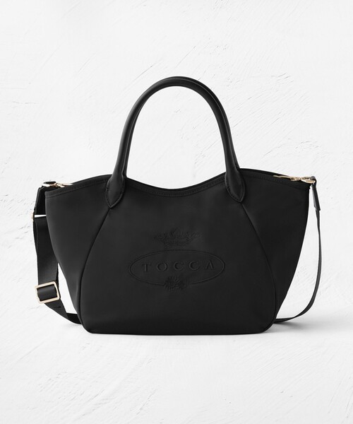 TOCCA(トッカ)の「TOUCH OF CRESTA NYLON TOTE ナイロントートバッグ(トートバッグ・レディース・レッド系/ライトグレー系/ネイビー系/ブラック系・F)」の16枚目の写真